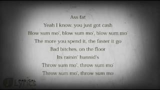 Rae sremmurd ft Nicki Minaj &amp; Young Thug - Throw some mo - LYRICS