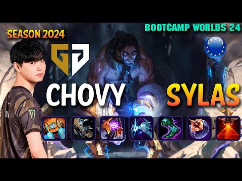 GEN Chovy SYLAS vs YONE Mid - Patch 14.20 EUW Ranked WORLDS 2024 Bootcamp | lolrec