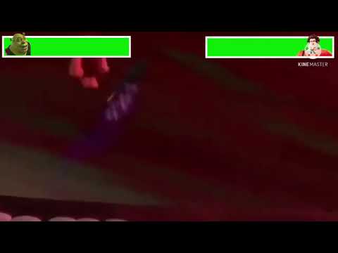 Shrek VS Wreck It Ralph With Healthbars