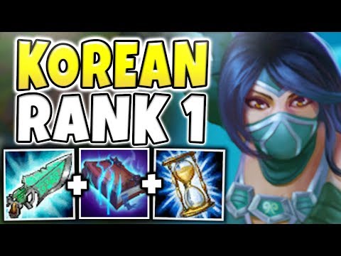 THIS NEW KOREAN RANK 1 AKALI BUILD IS ACTUALLY TOO STRONG! THE NEW BEST BUILD?! - League of Legends