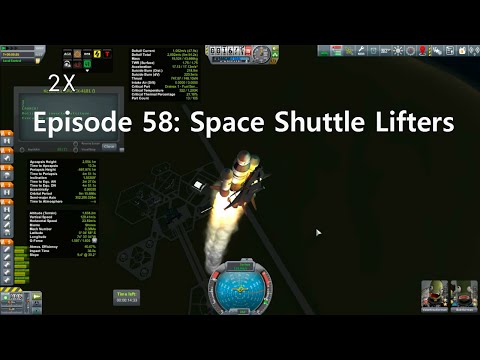 KSP Career: Episode 58 - Space Shuttle Lifters