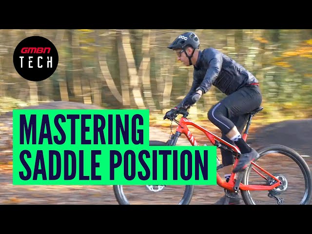 mtb saddle position