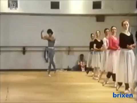 Giselle 1970's [3] - Act 2 Albrecht variation - rehearsal
