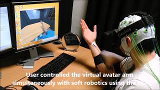 Integrated BCI VR Soft Robotics