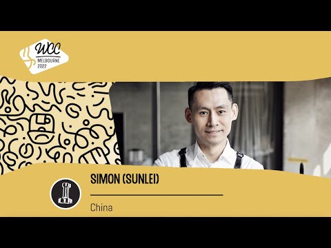 Simon (SunLei), China — 2022 World Barista Championship: Round One