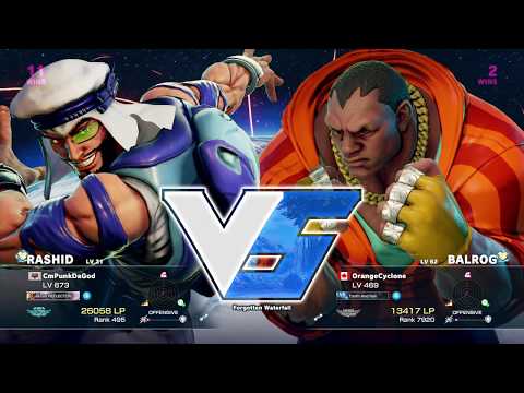 Street Fighter 5 CMPunkdaGod vs OrangeCyclone ranked