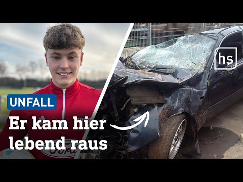 Er wurde aus dem Auto geschleudert – so geht es Jakob heute | hessenschau
