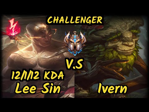 S04 Sertuss (LEE SIN) vs IVERN - 12/1/12 KDA JUNGLE CHALLENGER GAMEPLAY - EUW