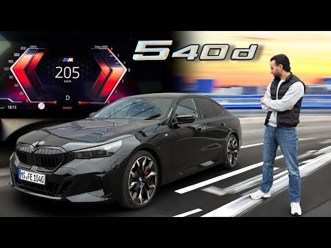 FULL THROTTLE in the BMW 540d xDrive - faster than its predecessor?