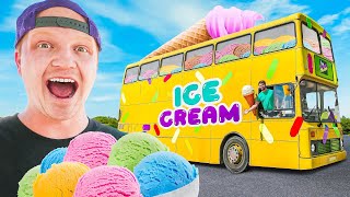I Opened Worlds Biggest Ice Cream Truck!