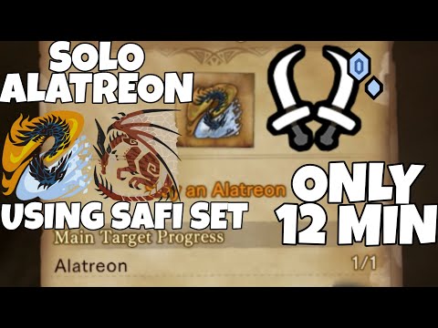 Alatreon - How To Solo Alatreon Using Safi'jiva Set - The Evening Star