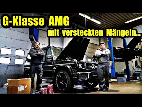 BMW Profi Checkt G-Klasse AMG vom YouTuber - ÖL Verlust & Wartungsstau...