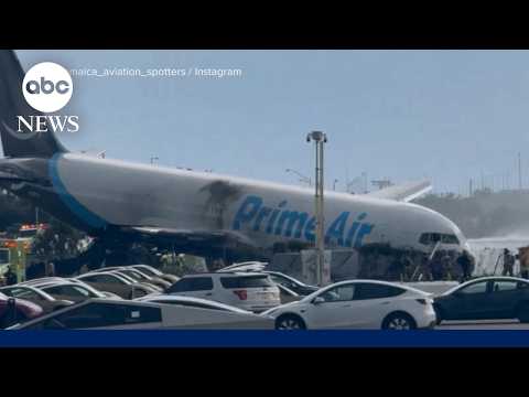 5 dead, 5 injured in Amazon cargo plane incident at Miami International Airport