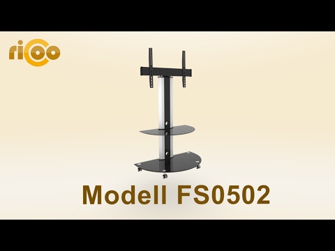 deleyCON TV Ständer Standfuß 32/"-55/" bis 40Kg Fernseher Halter Halterung Tisch