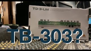 Video thumbnail for TB303 Behringer TD3 LM unbox 1st track by midi789tb