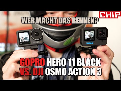 GoPro Hero 11 Black vs. DJI Osmo Action 3 | CHIP Praxis-Test #guide