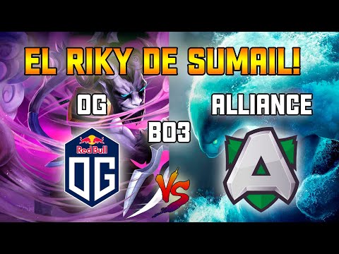 *OG vs ALLIANCE* Bo3  EL RIKI DE SUMAIL!!! *OGA Dota PIT 2020 Online* Fase de Grupos Español
