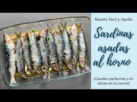 Cómo Hacer SARDINAS ASADAS AL HORNO🐟 Deliciosas y SIN OLORES🤤