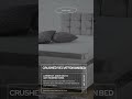 Crushed Velvet Divan Bed