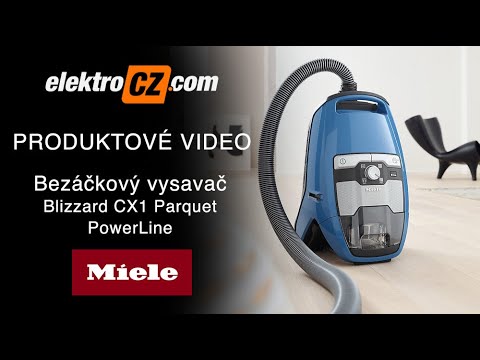 Bezsáčkový vysavač Miele Blizzard CX1 Parquet PowerLine