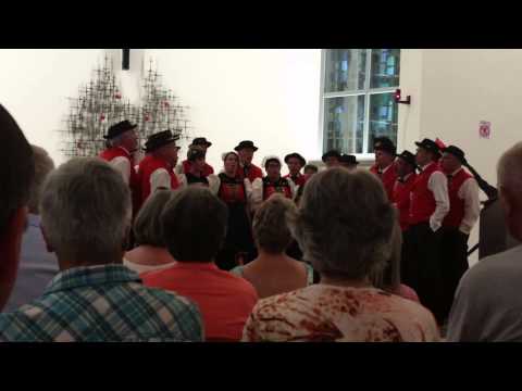 Schützenchörli Schmitten, Jodlerfest in Saas Fee