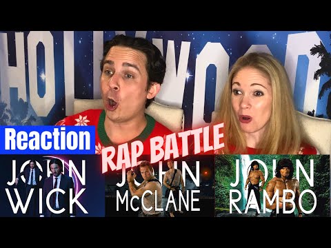 ERB John Wick vs John Rambo vs John McClane reaction