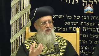 פתיחה להלכות חג הפסח： ＂חמץ בפסח במשהו＂ I מרן הראשון לציון הגאון רבי דוד יוסף שליט＂א אדר תשפ"ו (רבנים שונים) - התמונה מוצגת ישירות מתוך אתר האינטרנט יוטיוב. זכויות היוצרים בתמונה שייכות ליוצרה. קישור קרדיט למקור התוכן נמצא בתוך דף הסרטון