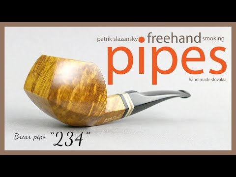 Smoking pipes - Briar pipe "234" | freehand smoking pipes | slovak pipemaker