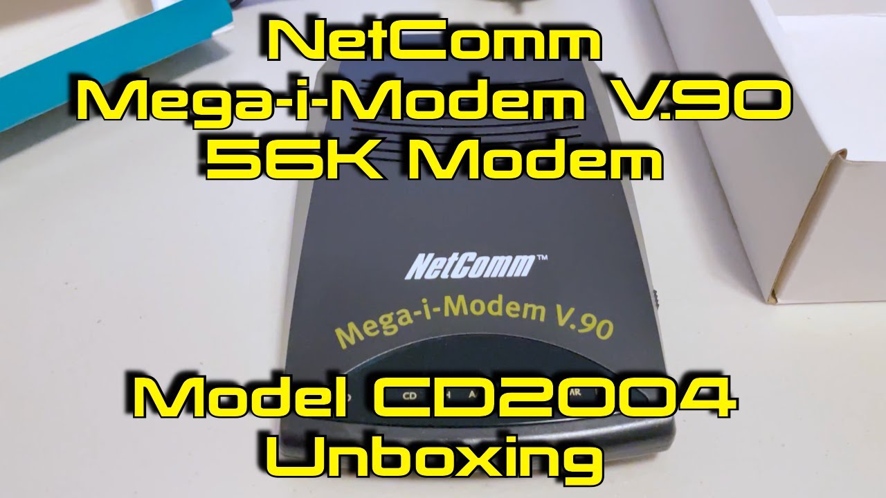 NetComm Mega-i-Modem V.90 - Model CD2004