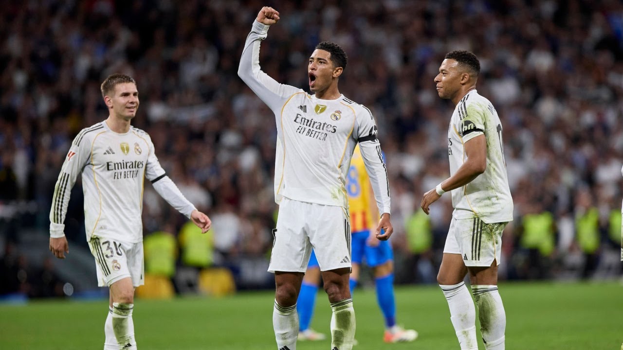 לוהטת: ריאל מדריד חגגה עם 0:4 על ולנסיה