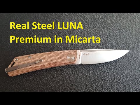 Real Steel LUNA Premium in Micarta