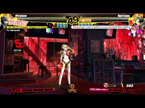 The Fall Classic Persona 4 Arena Top 8 Grover vs Matt Coma