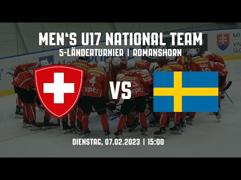 U17: Switzerland vs. Sweden | 5-Nations Tournament | Romanshorn SUI