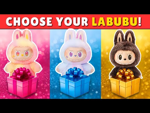 Choose Your Labubu Mystery Box! 🎁 Pick Your Gift 😍 Quiz Challenge