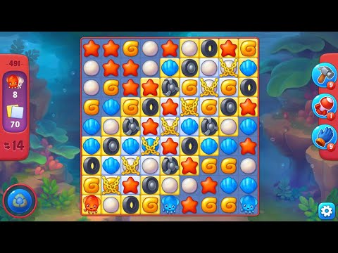 fishdom LEVEL 491 HARD