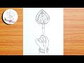 How To Draw Lord Kartikeya Hand Easy Drawing Of Lord Murugan Hand Step By Step