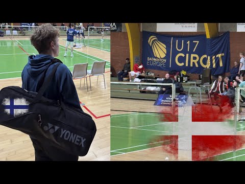 Denmark Junior U17 2025 MS Aapo Puhakka vs Sebastian Villadsen Badminton Europe U17 Circuit