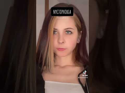 makeup inspired by phobias- NYCTOPHOBIA 🖤