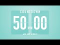 50 Minutes Countdown Timer Flip clock♫ / +Jazz☕️ + Bells🔔