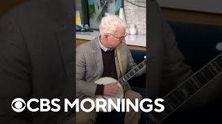 Steve Martin plays banjo on CBS Mornings #shorts