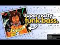 Funk bass doesn't get STANKIER than this | Funkadelic - Nappy Dugout (Bass Cover + Tabs)