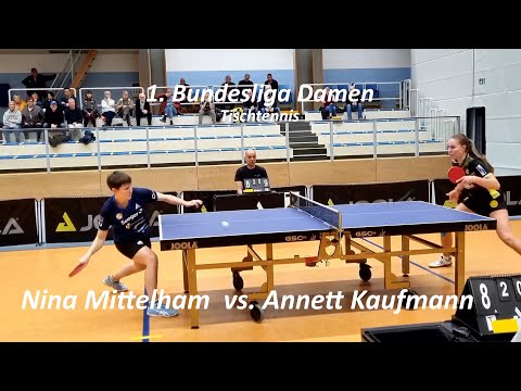 Nina Mittelham vs. Annett Kaufmann | 1. Bundesliga Damen