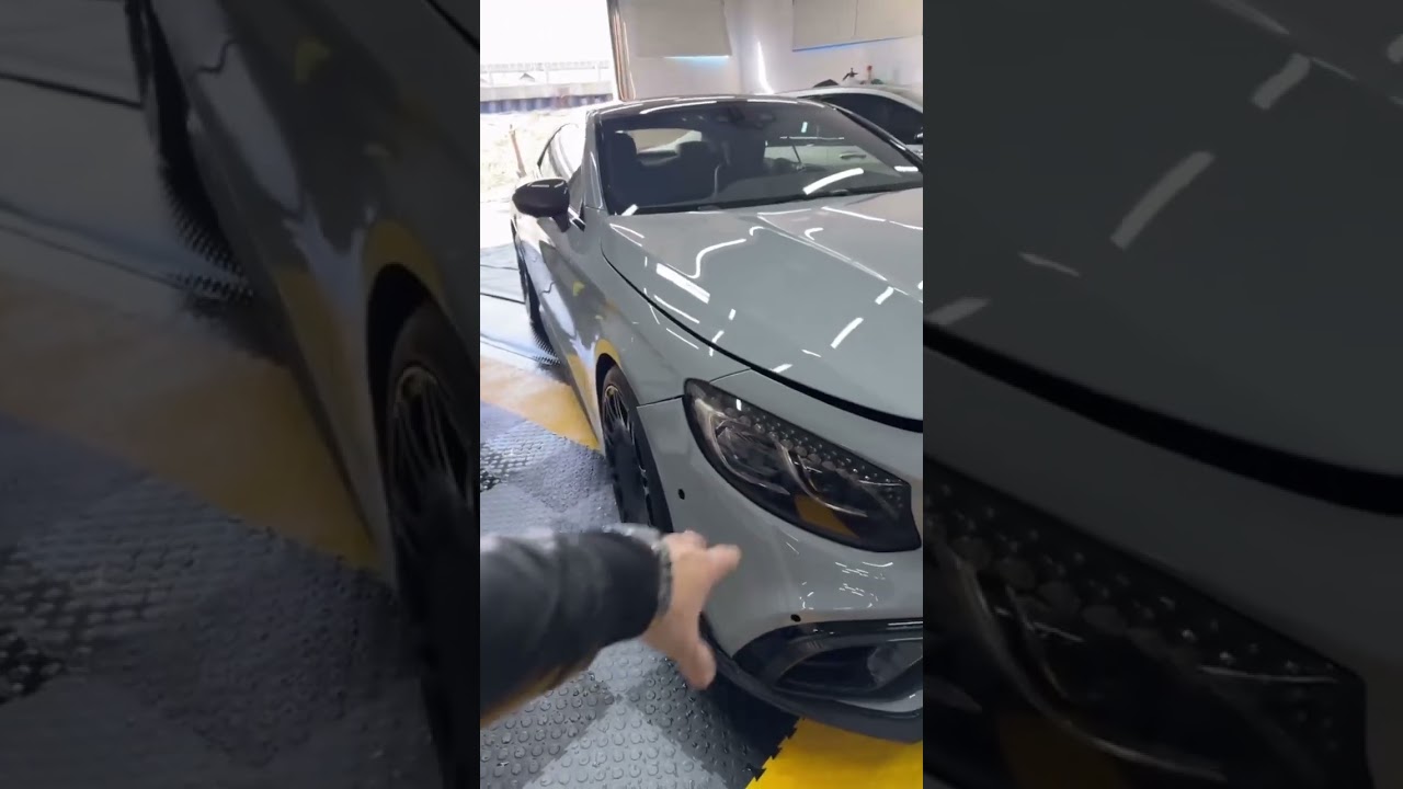 Mercedes S-class C217 Coupé 2014–2020 BRB sæt med kulfiberafdækninger Video 1