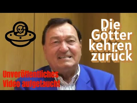 🛸🛸🌍🛸🛸 THE GODS RETURN 💥 Unpublished interview with ERICH VON DÄNIKEN surfaces