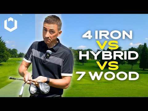 You’re Playing the WRONG Club | 4 Iron vs Hybrid vs 7 Wood (Fairway + Rough Test)