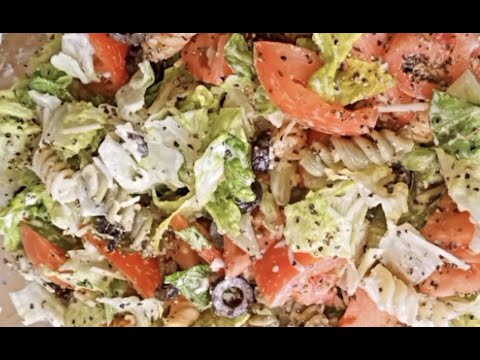 How To Make Cooking With Jan's Caesar Pasta Salad