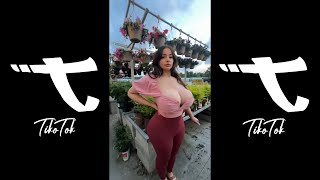 Morgan Lane no bra challenge compilation