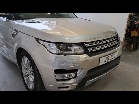 Range Rover Sport L494 front bumper removal. Full Guide from start to finish!