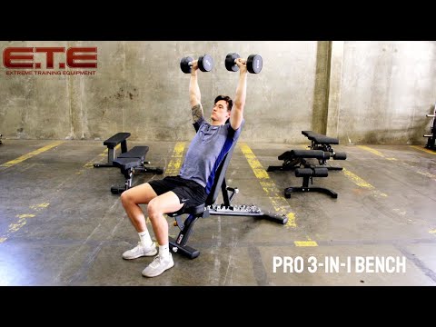 PRO 3-in-1 Bench extreme training equipment
