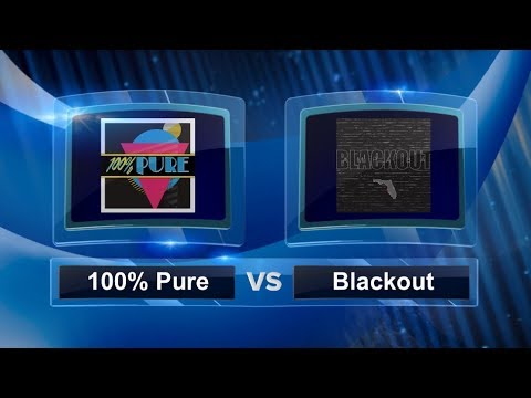 100% Pure vs Blackout - Play In Round - Palm Beach Kickball Open #PBKO2018